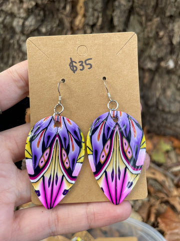 OOAK Teardrop Earrings