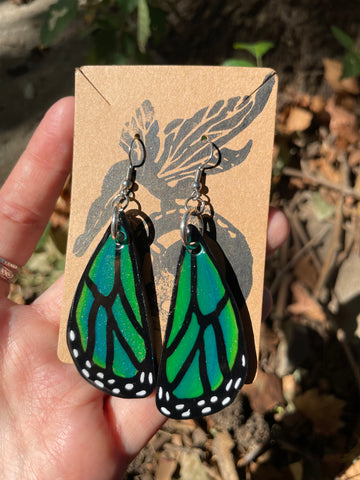 Small Lower Wing Earrings