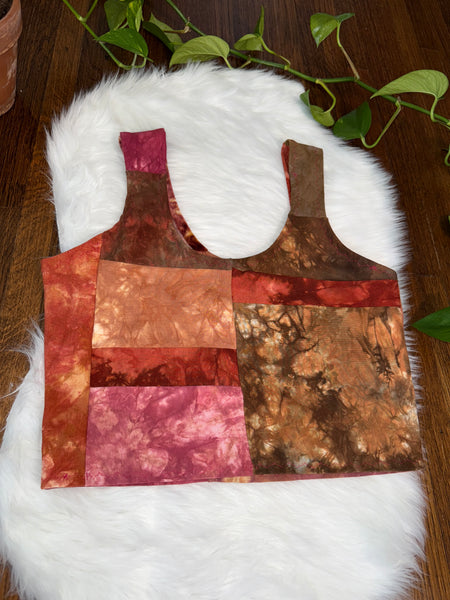 Warm tone crop tank L/xL