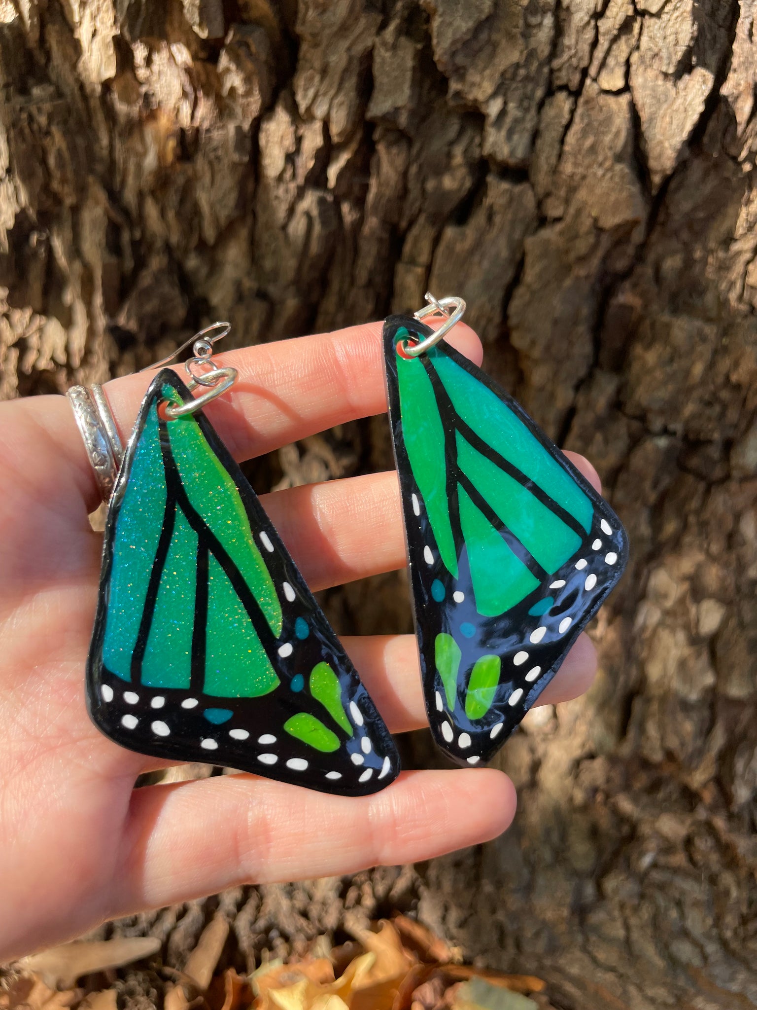 Large Upper Wing Earrings