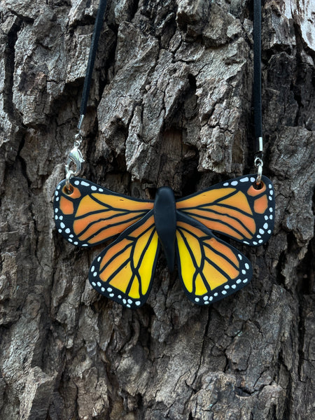 Full Size Monarch necklace