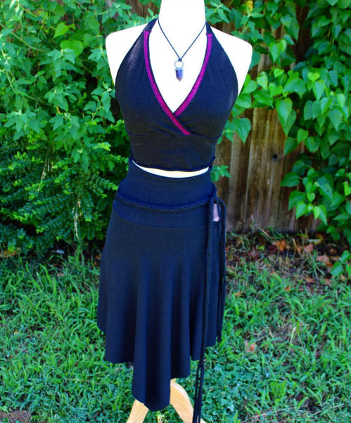 Fae skirt with braided belt